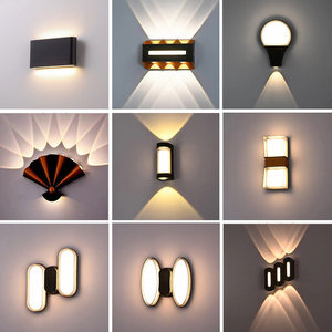 Modern Outdoor Waterproof LED <b>Wall</b> Lamp Creative Decorative <b>Sconce</b> For Balcony Courtyard Staircase - Product Image 1