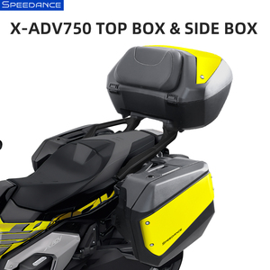 Set di 3 Valigie Laterali per Moto da 50L e 33L per Honda XADV750 2026, Bauletti Laterali Resistenti per Scooter, <span class=keywords><strong>Bauletto</strong></span> Superiore Impermeabile, Bagagliaio - Product Image 3