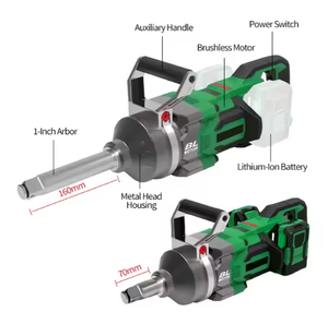 Llave <span class=keywords><strong>de</strong></span> <span class=keywords><strong>Impacto</strong></span> Profesional <span class=keywords><strong>de</strong></span> 4000 Nm <span class=keywords><strong>de</strong></span> Alta Resistencia, Industrial/DIY, <span class=keywords><strong>a</strong></span> Baterí<span class=keywords><strong>a</strong></span>, Motor sin Escobillas, Calibrada y Ajustable para Automoción - Product Image 1