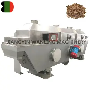 ZG industrial coffee grounds beans grain food vibrating vibration fluid bed dryer drying machine