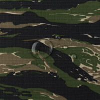 Tissu Ripstop Imprimé Camouflage en Poly/Coton TC 65/35 pour Uniformes et Casquettes Filles et Garçons