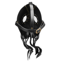 Masque de déguisement de pieuvre diabolique steampunk amusant pour Halloween et Noël, en PU écologique et réutilisable