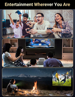 Veacine T6PLUS Produit intelligent Mini projecteur portable LED 1080P Support Home cinéma 230 ANSI Lumens 8G WiFi6 Mise au point