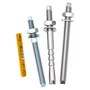 Boulon d'ancrage <span class=keywords><strong>en</strong></span> acier inoxydable <span class=keywords><strong>de</strong></span> qualité 8.8 pour <span class=keywords><strong>poteau</strong></span> <span class=keywords><strong>l</strong></span>éger <span class=keywords><strong>en</strong></span> forme <span class=keywords><strong>de</strong></span> <span class=keywords><strong>L</strong></span> M4 M20 M24 M72 Boulons à tête hexagonale DIN <span class=keywords><strong>de</strong></span> 16mm Finition simple - Product Image 5