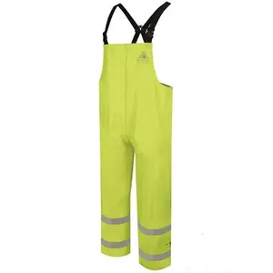 Hi-Vis-Peto transpirable para la lluvia, pantalones de trabajo, peto