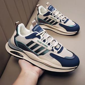 ضوء ايت الرجال رياضية مريحة شقة الوحيد الرياضة تنفس شبكة احذية الجري - Product Image 1