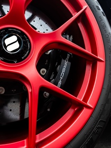 SY-1039 Trọng lượng nhẹ giả mạo satin vành Đỏ FI-R linh sam hiệu suất cao OEM trung tâm khóa bánh xe đua cho Porsche 911 992 Turbo BMW - Product Image 2