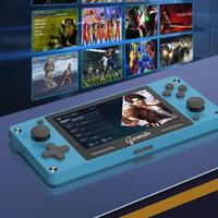 Nouvelle console de jeu portable A390 4 pouces IPS HD écran 12 émulateurs système GAMEMAX Console de jeu vidéo pour Psp Ps1