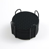 Snowboy 10cm Tapis de protection de table en silicone de qualité alimentaire, résistant à la chaleur, écologique, antidérapant, anti-adhésif, sous-verre pour tasse à café
