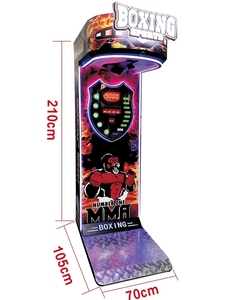 Machine d'amusement de boxe de poinçonnage de sports de boxe à pièces Machine de jeu d'arcade de sport simulateur d'arcade de boxe - Product Image 3
