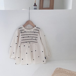 Blusa de Otoño para Bebés Niñas, Camisa con Mangas Abullonadas para Niñas Pequeñas - Product Image 5