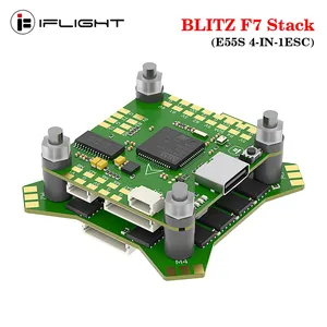 Controlador de Vuelo IFLight F722 F7 ICM42688 OSD Flash 32MB Barómetro E55S 4 en 1 2-6S ESC para Drones - Product Image 2