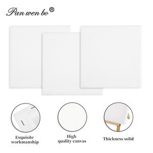 Panwenbo Giá vẽ mini chất lượng cao 8*15cm với vải cotton 10*10cm cho nghệ sĩ vẽ tranh thủ công - Product Image 4
