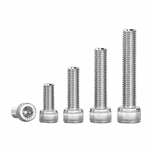 Vis à tête cylindrique super anti-corrosion ASTM A182 F53 S32750 S32205 1.4410 SAF2507 DIN912 ISO4762 GB70 - Product Image 2