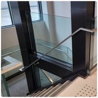 Embouts de fixation murale carrés pour tube de main courante, pour système de balustrade d'escalier et de balcon