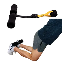 Máquina de Ejercicios para Interiores, Máquina de Flexiones de Piernas Estilo Nórdico, Directo de Fábrica, Práctica Correa para Flexiones de Piernas, para Abdominales y Entrenamiento del Core