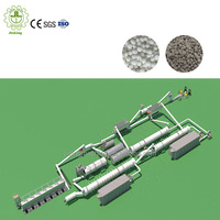 Ligne de production d'engrais composé à granulation rotative entièrement automatique de haute précision avec garantie de 3 ans