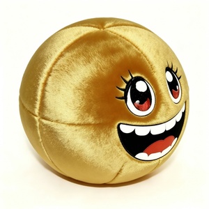 Customized Basketball Stuffed <b>Animal</b>,Cute Basketball Plushie, Cartoon <b>Basket</b>,Golden Basketball Plush Toy,Shiny Basketball Plush - Product Image 3