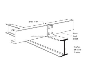 Mejor precio marco de acero Purlins calibre ligero Cee sección rollo anterior galvanizado C75 labio canal <span class=keywords><strong>C</strong></span> U <span class=keywords><strong>Purlin</strong></span> máquina formadora de rollos - Product Image 3