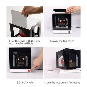 Jauge de compteur de Transmission de sécurité Portable, résistance aux ultraviolets solaire auto-guérison testeur de <span class=keywords><strong>Film</strong></span> de fenêtre - Product Image 3