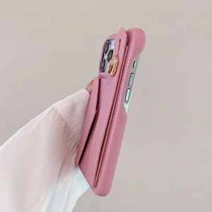 Nouvelle tendance pour iPhone 15 4 ultra Pro Max Étui de téléphone en cuir pour <span class=keywords><strong>Xiaomi</strong></span> 14 Accessoire de téléphone portable Porte-cartes et <span class=keywords><strong>pochette</strong></span> - Product Image 4