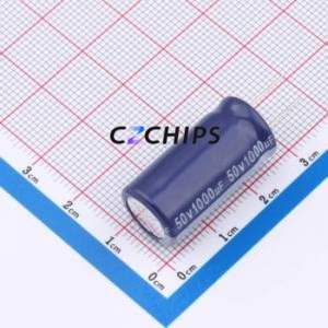 ERS1HM102W25CA0T Through-Hole <b>Aluminum</b> <b>Electrolytic</b> <b>Capacitor</b> Through hole,D12.5xL25mm 1000uF 50V 12.5mm 25mm - Product Image 1