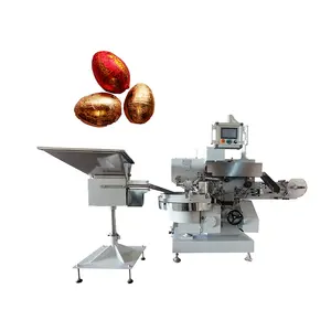 China Factory Price Automatic Chocolate Ball/Egg Foil Wrapping Machine Packaging Machine for Chocolate Bars