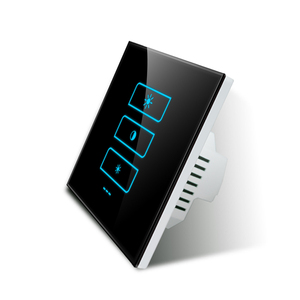 <span class=keywords><strong>Interruptor</strong></span> inteligente regulador de intensidad Zigbee 250V 10A para domótica, <span class=keywords><strong>compatible</strong></span> <span class=keywords><strong>con</strong></span> <span class=keywords><strong>Google</strong></span> <span class=keywords><strong>Home</strong></span> y Alexa, marca Lanbon - Product Image 2