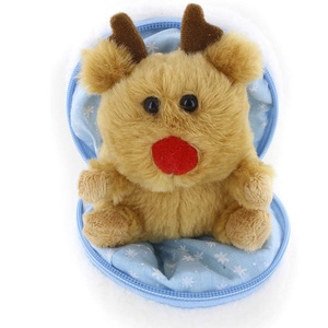 Nuovi Giocattoli di Peluche a Forma di Palla di Neve, <span class=keywords><strong>Animali</strong></span> Imbottiti con Zip, Orso Polare, Bradipo, Pinguino, Assortimento di <span class=keywords><strong>Animali</strong></span> di Peluche Carini in Morbide Palline - Product Image 3