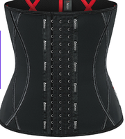 Nouveau breveté femmes Double poisson os Latex taille formateur protection abdominale serré façonnage ceinture de retenue ceinture