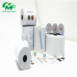 Rollo de Papel Térmico para Caja <span class=keywords><strong>Registradora</strong></span> de 57*40mm, Marca OEM, Opciones Multi-GSM, Tamaños Personalizados Disponibles, Directo de Fábrica - Product Image 4