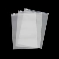 Sacs à glissière en plastique PE givré imprimés par gravure personnalisée Jufeng 2026, jetables, recyclables, pour l'emballage de vêtements et de chaussettes