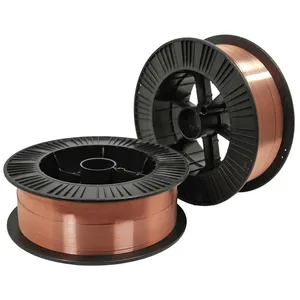 MIG Welding Wire 0.8mm-1.6mm SG2 CO2 Gas Protection 5kg-15kg CE Mild Steel Copper Cored ER70S-6 OEM Supported
