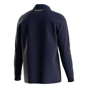 Camiseta de Verano de Lujo Sublimada, Polo Personalizado de Manga Larga con Cierre - Product Image 4