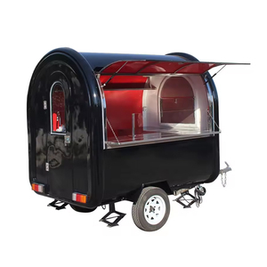 Remolque de Comida Rápida Móvil Pequeño de 2.2 Metros para Hot Dogs y Helados, Fabricado en Aluminio por Fábrica China - Product Image 1