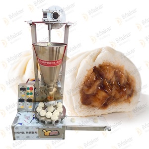 Machine automatique 220V 110V pour la fabrication de petits pains fins, de baozi congelés et de dim sum cuits à la vapeur, pour usage en restaurant - Product Image 3