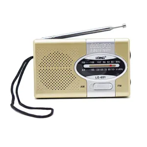 AM FM Radio Pocket radio AM FM Built in speaker LOGO OEM gift radios am fm for advertising