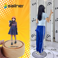 Scanner de portrait 3D entièrement automatique avec 60 caméras, capture de données 480MP, traitement en moins d'une seconde grâce au système informatique local