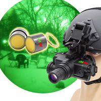 Untuk Grosir PVS7 Housing NVG-7 Euro Gen Black Phosphorous Tubes Kacamata Penglihatan Malam dengan Fitur Tahan Air & Perekaman Video