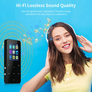 Lecteur MP3/MP4 portable en métal avec Bluetooth, radio <span class=keywords><strong>FM</strong></span>, fonction d'enregistrement et emplacement pour carte pour la lecture de musique sans perte et l'étude - Product Image 5