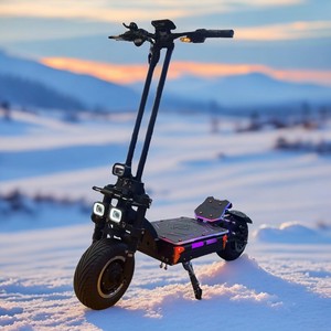 Patinete eléctrico de aceleración rápida de 72V, 2 * 65A, controlador Yunli, 2*7500W, 70mm, motor de vacío dividido HM, freno hidráulico, patinete para adultos - Product Image 1