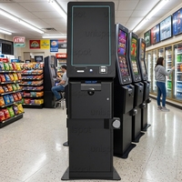 Skyriser Lightning Oyun Kabini Favori Makaralar Beceri ATM'si Nakit Dağıtıcı Makinesi Bilet Kullanım Ödeme Kiosku SDK