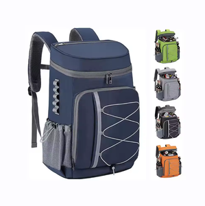 Sac à dos isotherme réutilisable, étanche et souple, personnalisé BSCI, pour le camping, la plage, la randonnée, les courses, le stockage réfrigéré - Product Image 1