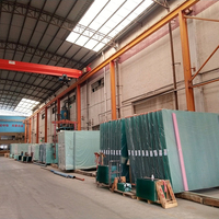 Pabrik grosir kulkas dekorasi kaca pintu Panel disesuaikan layar cetak Panel kaca antigores untuk peralatan rumah tangga