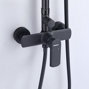 Ensemble de douche en laiton britannique de haute qualité <span class=keywords><strong>avec</strong></span> pulvérisation douce à poignée unique et finition chromée pour salle de bain et hôtel - Product Image 5