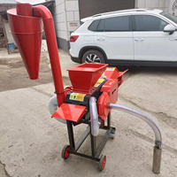 Hacheuse de fourrage électrique diesel pour animaux, modèle Farm Price, avec moteur