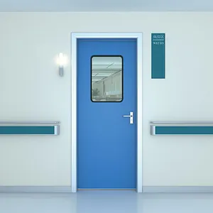 Werkspreisgünstige Krankenhaus-Schule Edelstahl reines Stahltor für saubere Räume Edelstahltüren
