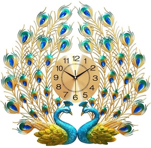 Pavone <span class=keywords><strong>Orologi</strong></span> <span class=keywords><strong>Da</strong></span> <span class=keywords><strong>Parete</strong></span> di <span class=keywords><strong>Grandi</strong></span> Dimensioni Della Decorazione Della Casa di Montaggio A <span class=keywords><strong>Parete</strong></span> Orologio Al Quarzo Muto Metallo di Arte Moderna Orologio <span class=keywords><strong>Da</strong></span> <span class=keywords><strong>Parete</strong></span> <span class=keywords><strong>per</strong></span> Soggiorno Camera <span class=keywords><strong>Da</strong></span> <span class=keywords><strong>Cucina</strong></span> del corridoio - Product Image 1
