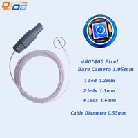 Módulo de cámara Micro Mini Endoscopio Resolución 400*400 Longitud y salida de cable personalizadas para veterinario e Inspección