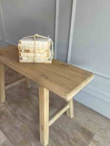 Banco de Madera Maciza de Primera Calidad para Interiores, Mueble de Asiento Moderno para Comedor, Sala de Estar, Entrada, Uso Doméstico, Estructura Resistente - Product Image 2
